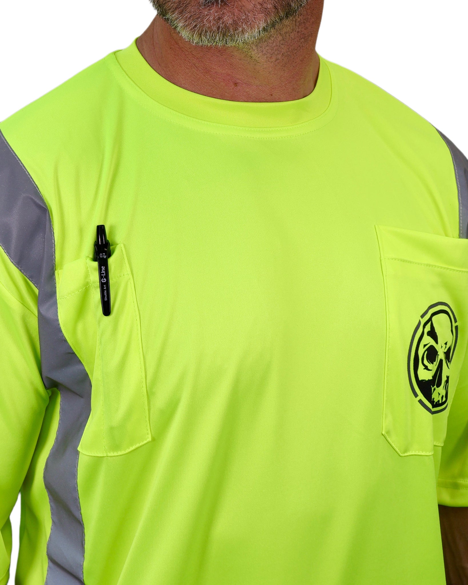Premium, Class 2 Branded Hi-Vis Performance T-Shirt
