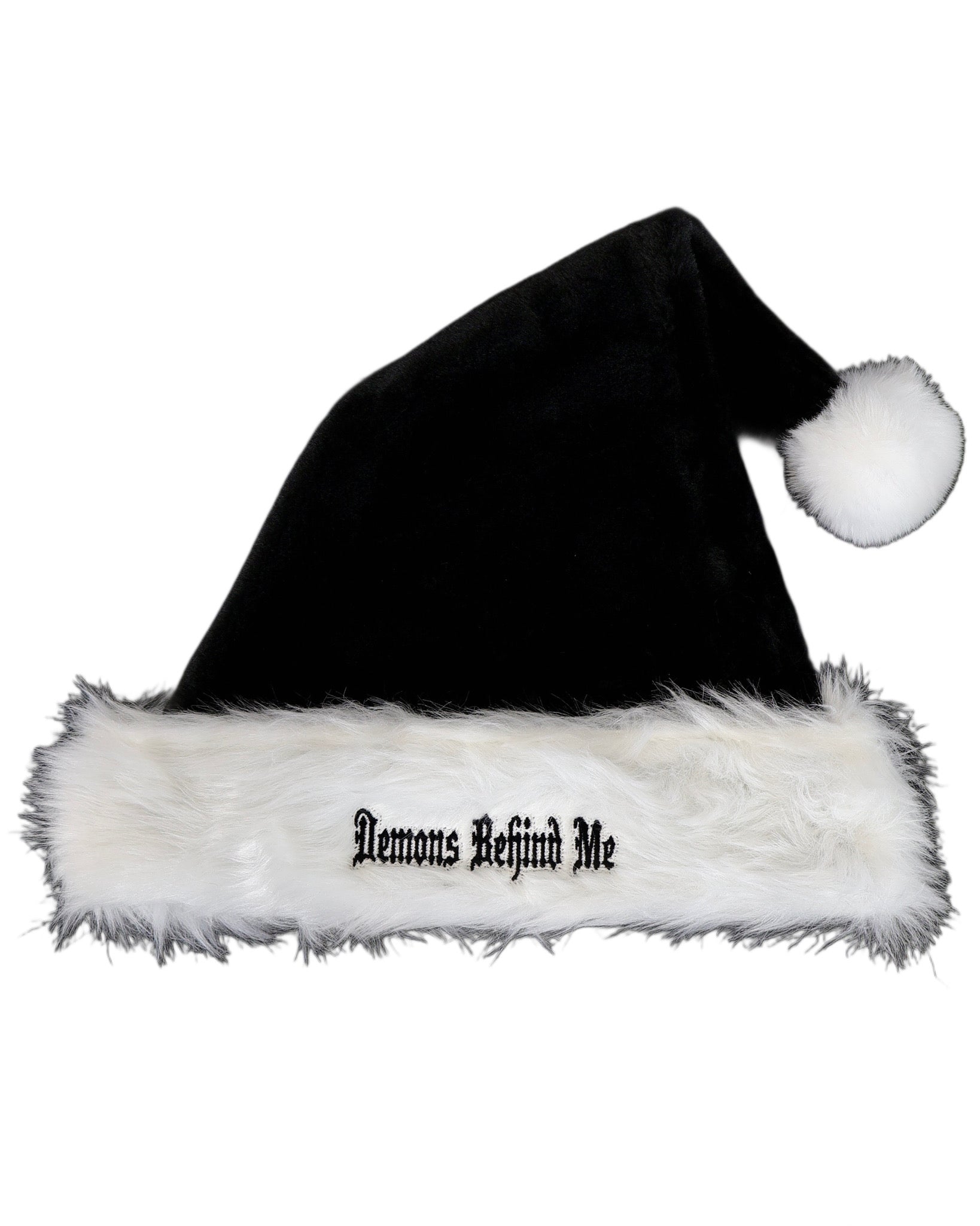 Plush Santa Hat - Circle Skull Logo - LIMITED EDITION!
