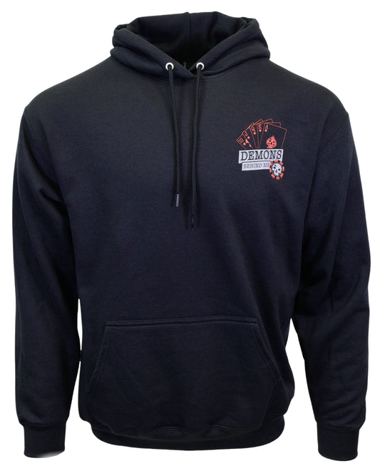 The "Gambler" Black Premium Hoodie w/3D Puff Printing