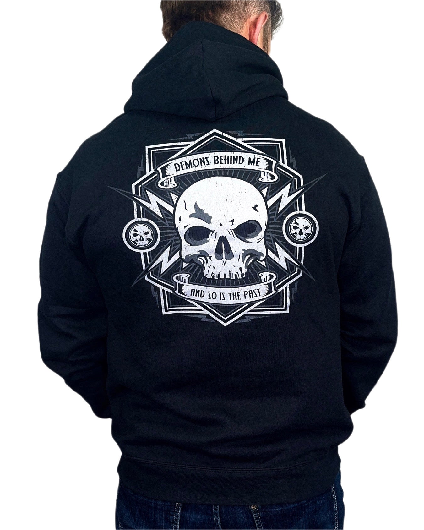 NEW! Electric Head Unisex Black Hoodie
