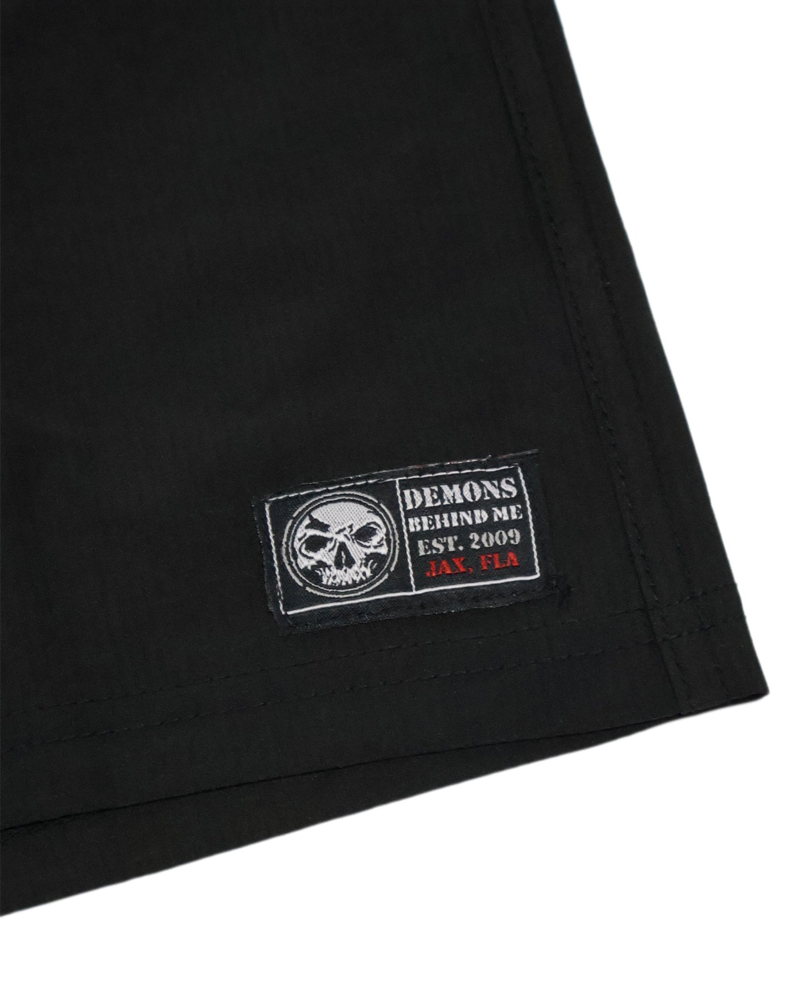 Black Stretch Hybrid Shorts