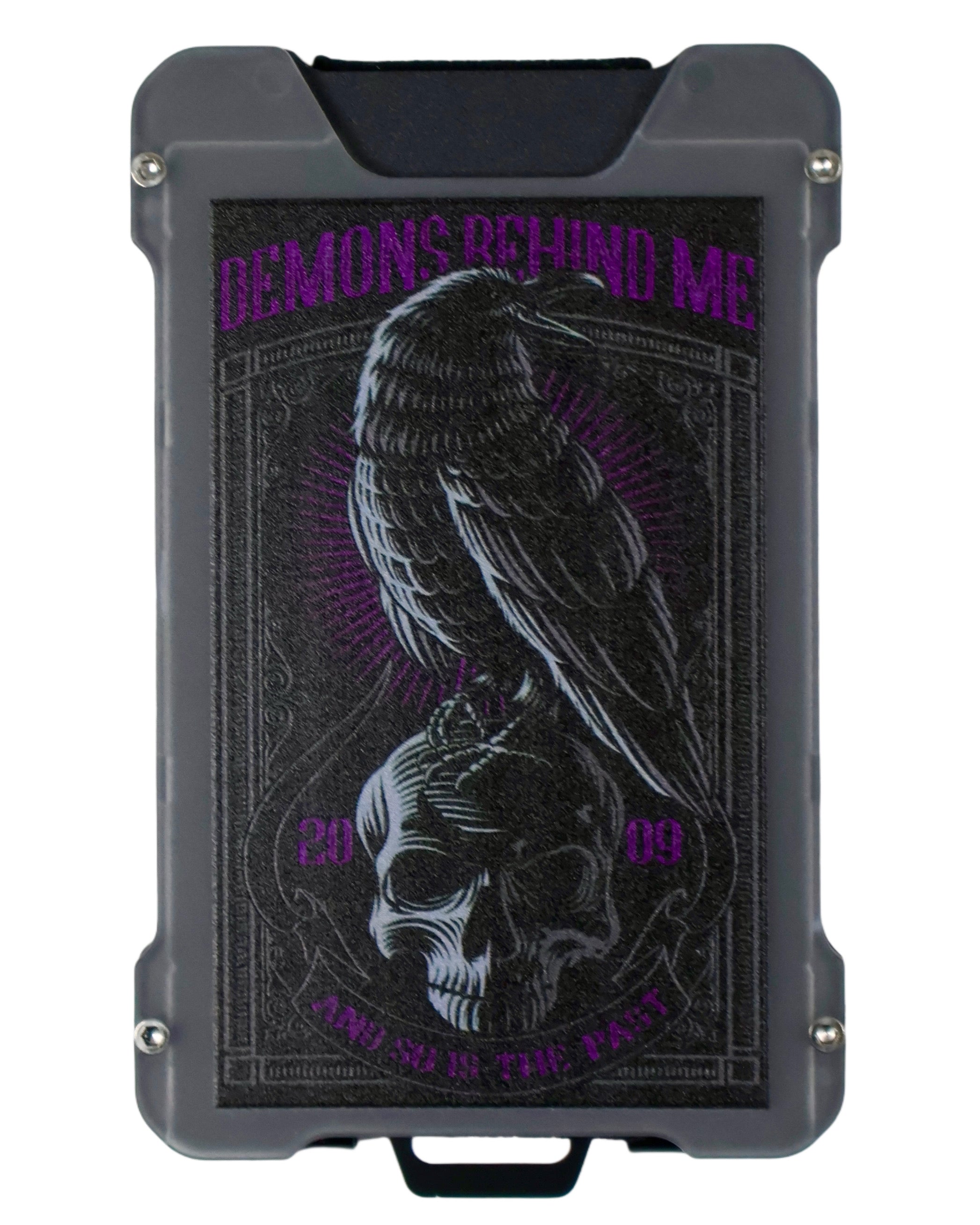 Raven Wallet w/Chain Clip & ID Holder (wallet chain sold separately)