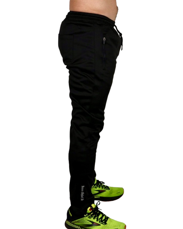 Men's Black Performance Joggers