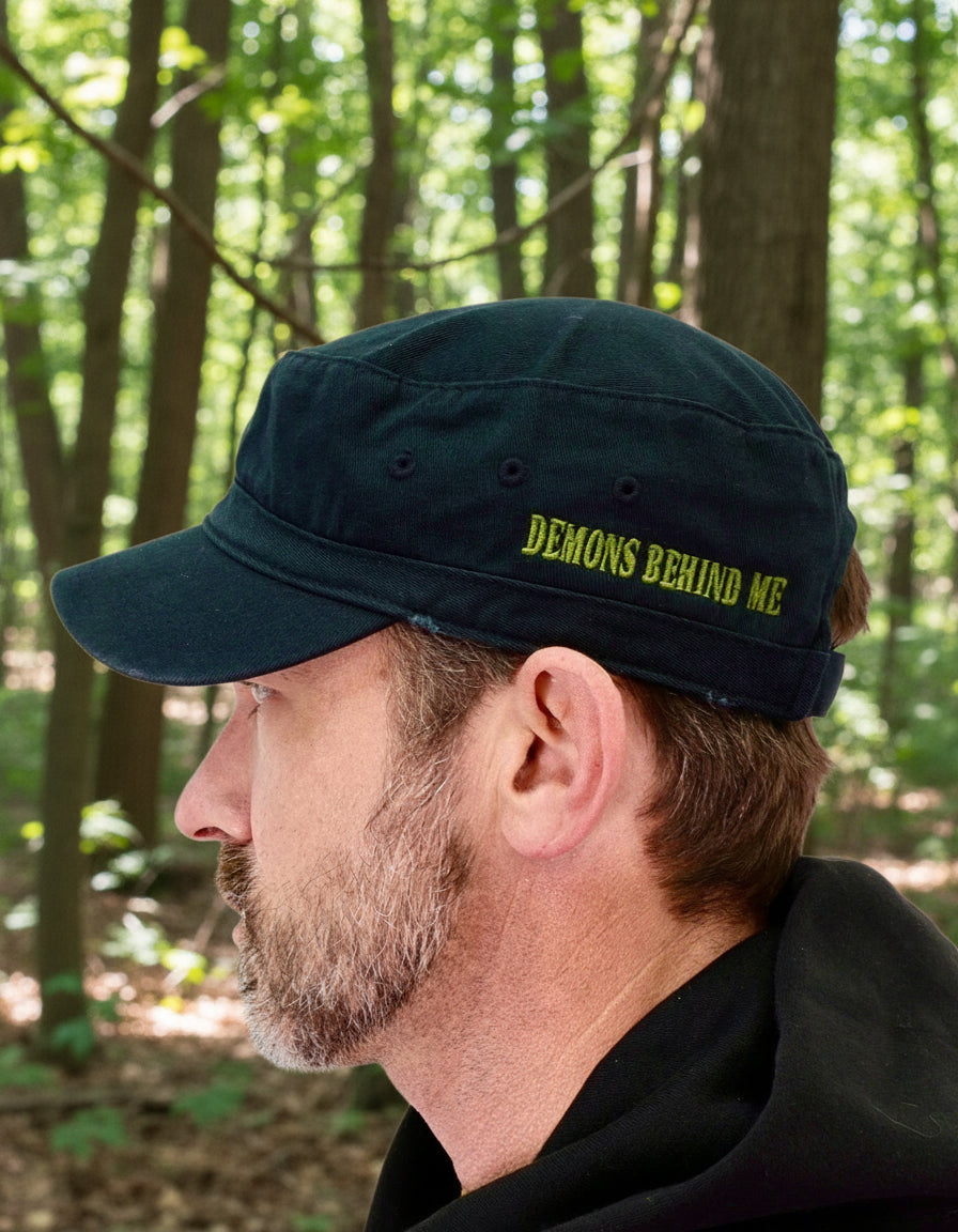 Cadet Style - Black Adjustable Cap