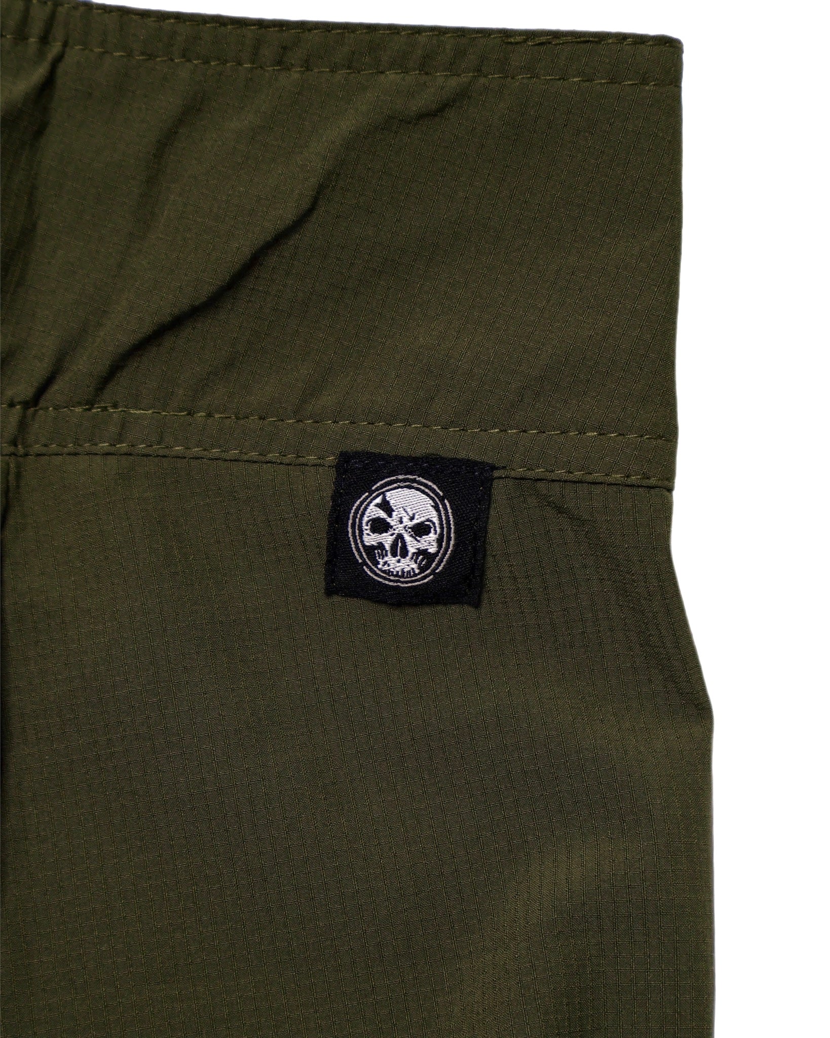 Closeout- Military Green Stretch Board Shorts