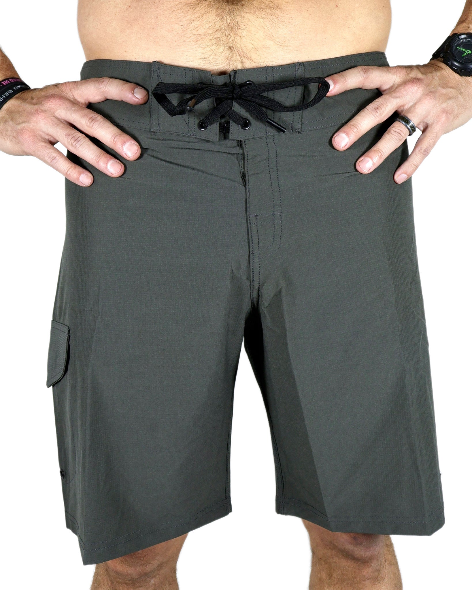 Gunmetal Stretch Board Shorts