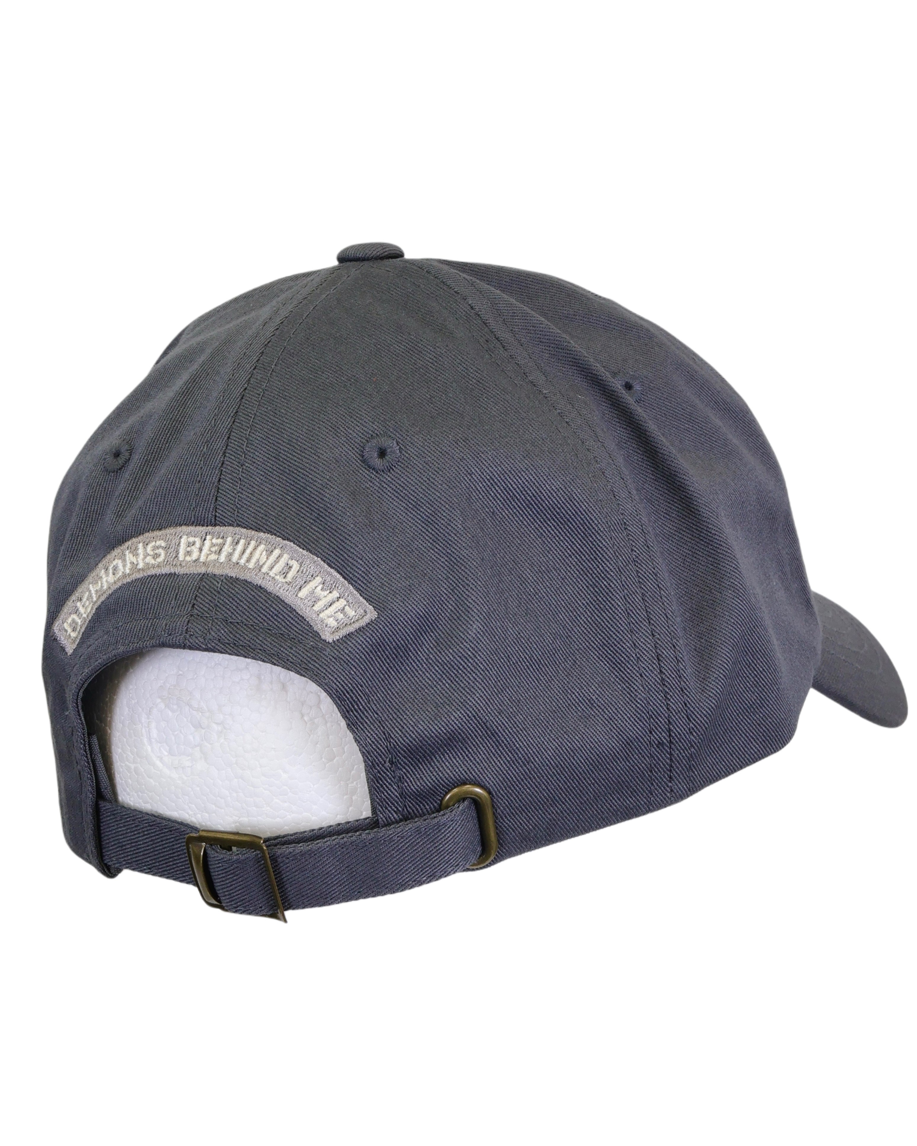 LIMITED EDITION Small Two-Tone Skull Embroidered Adjustable Cap