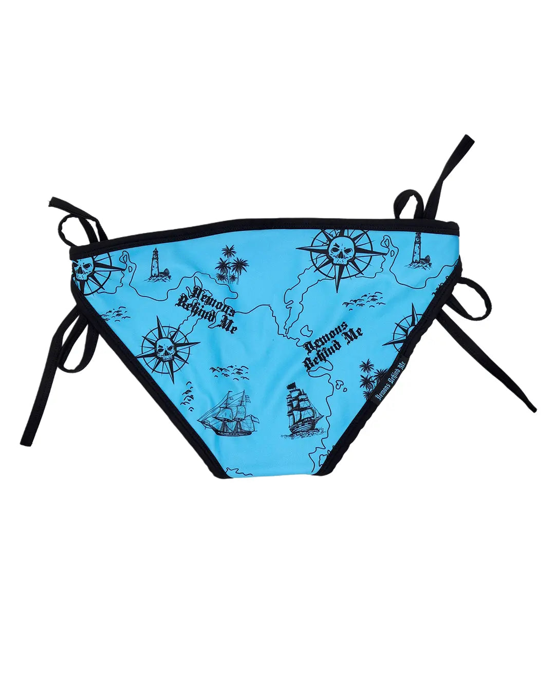 Nautical Compass Premium Bikini Bottom
