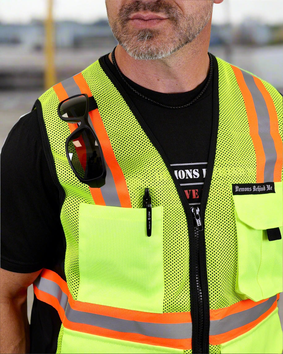 Premium, Class 2 Branded Hi-Vis Vest