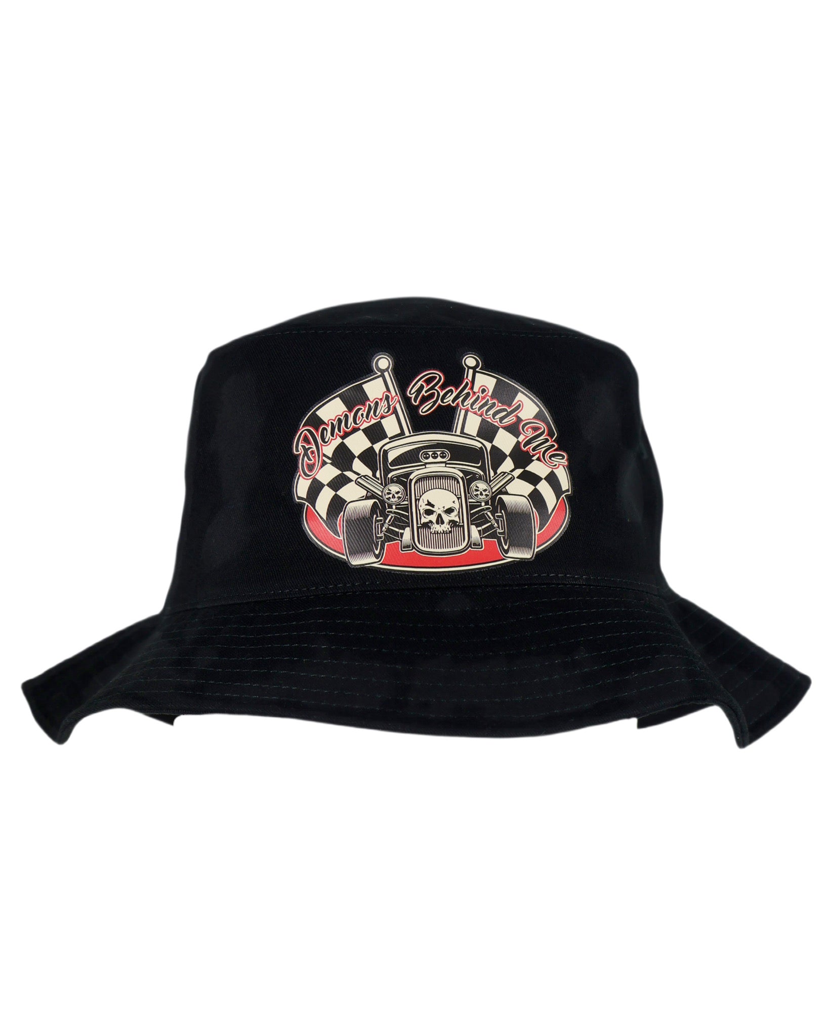 Hot Rod Black Bucket Cap
