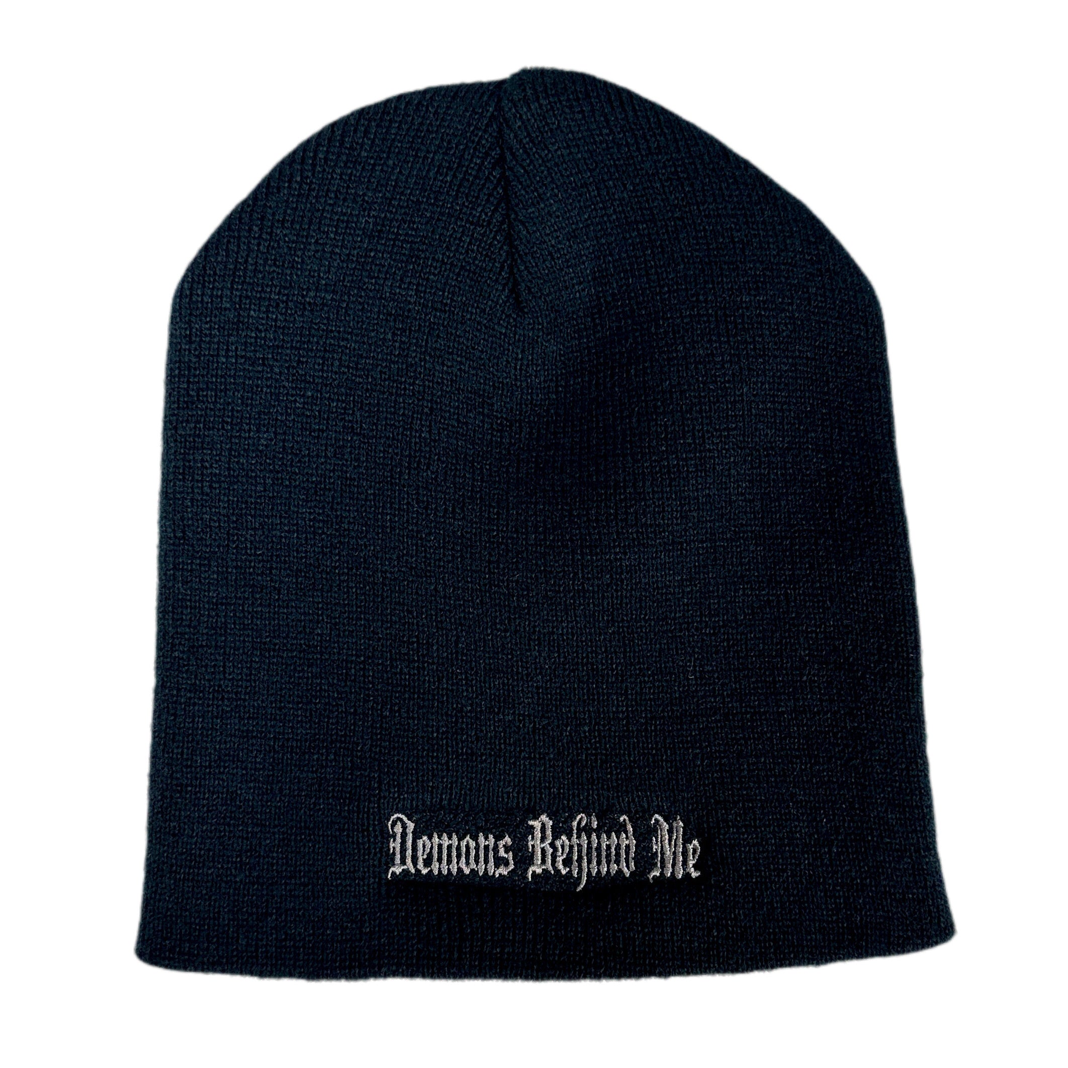 Semicolon Black Beanie