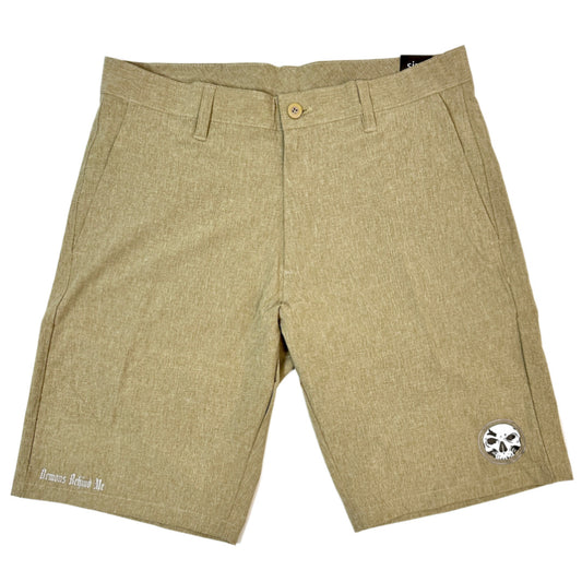 CLOSEOUT Khaki Hybrid Shorts