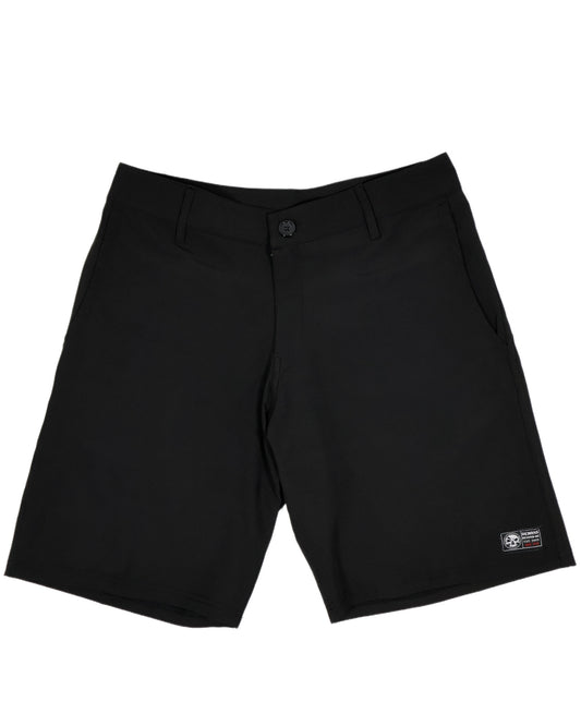Black Stretch Hybrid Shorts