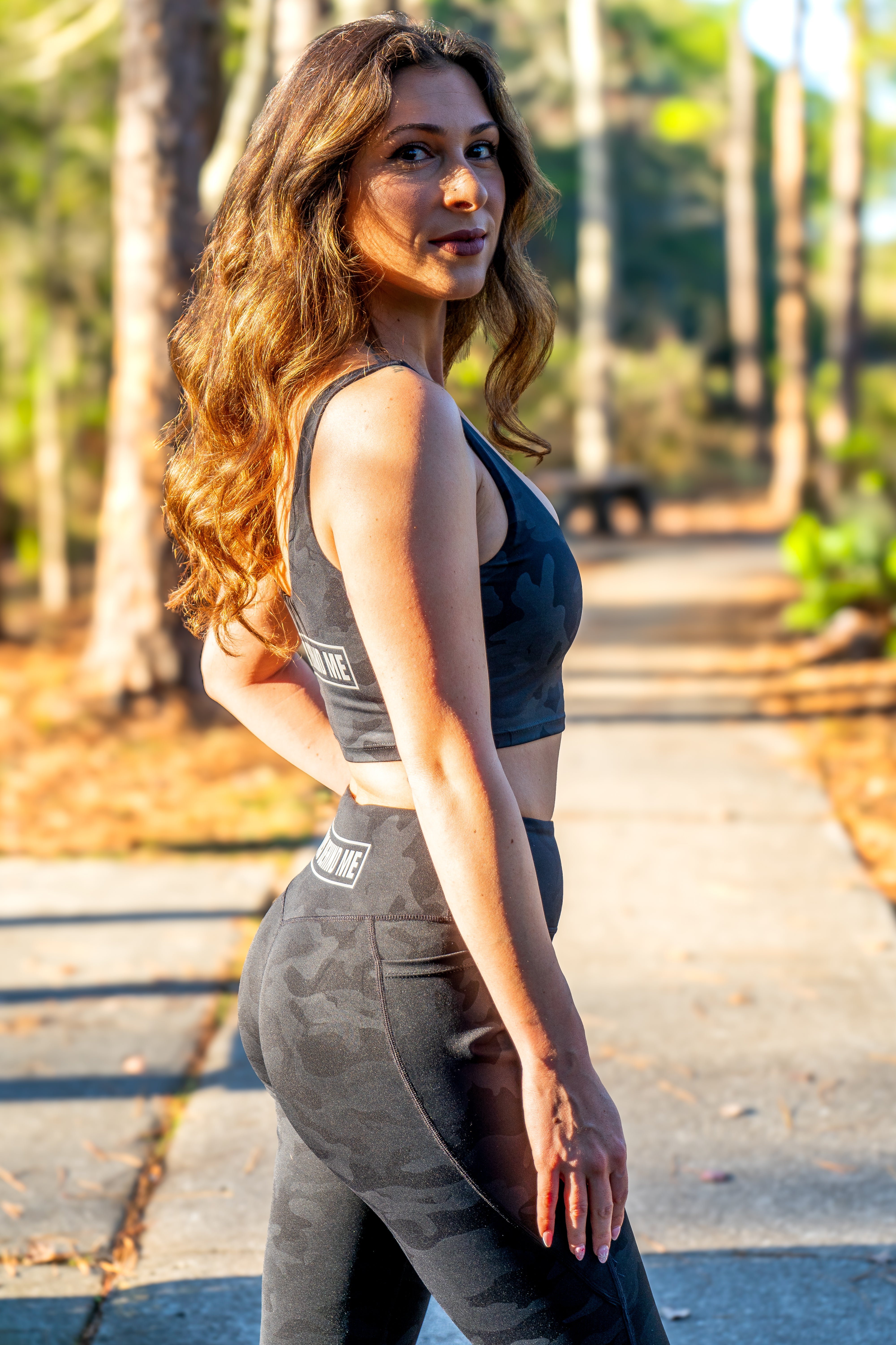 Women's Classic Fit Premium Black CAMO Leggings