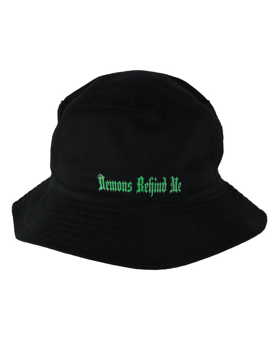 LIMITED EDITION! Black Bucket Cap Green Center Clover