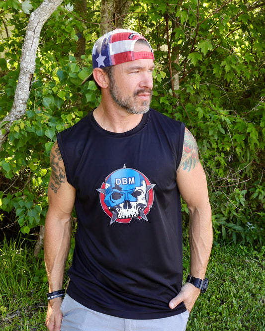 Closeout- The "Captain" Performance Sleeveless Tee - Limited Hero Edition
