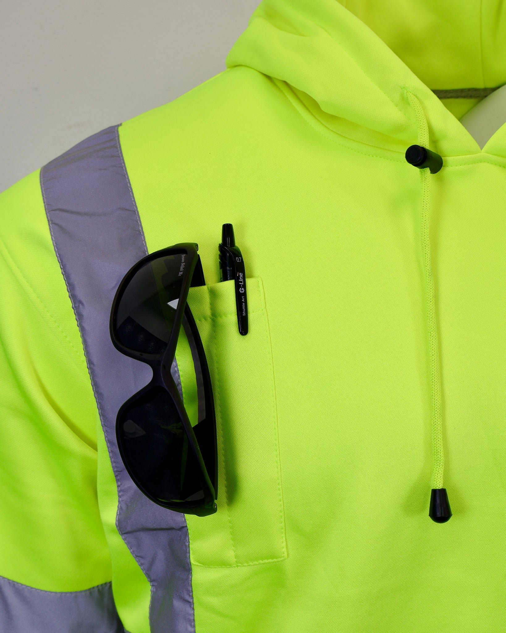Premium, Class 3 Hi-Vis Branded Hoodie