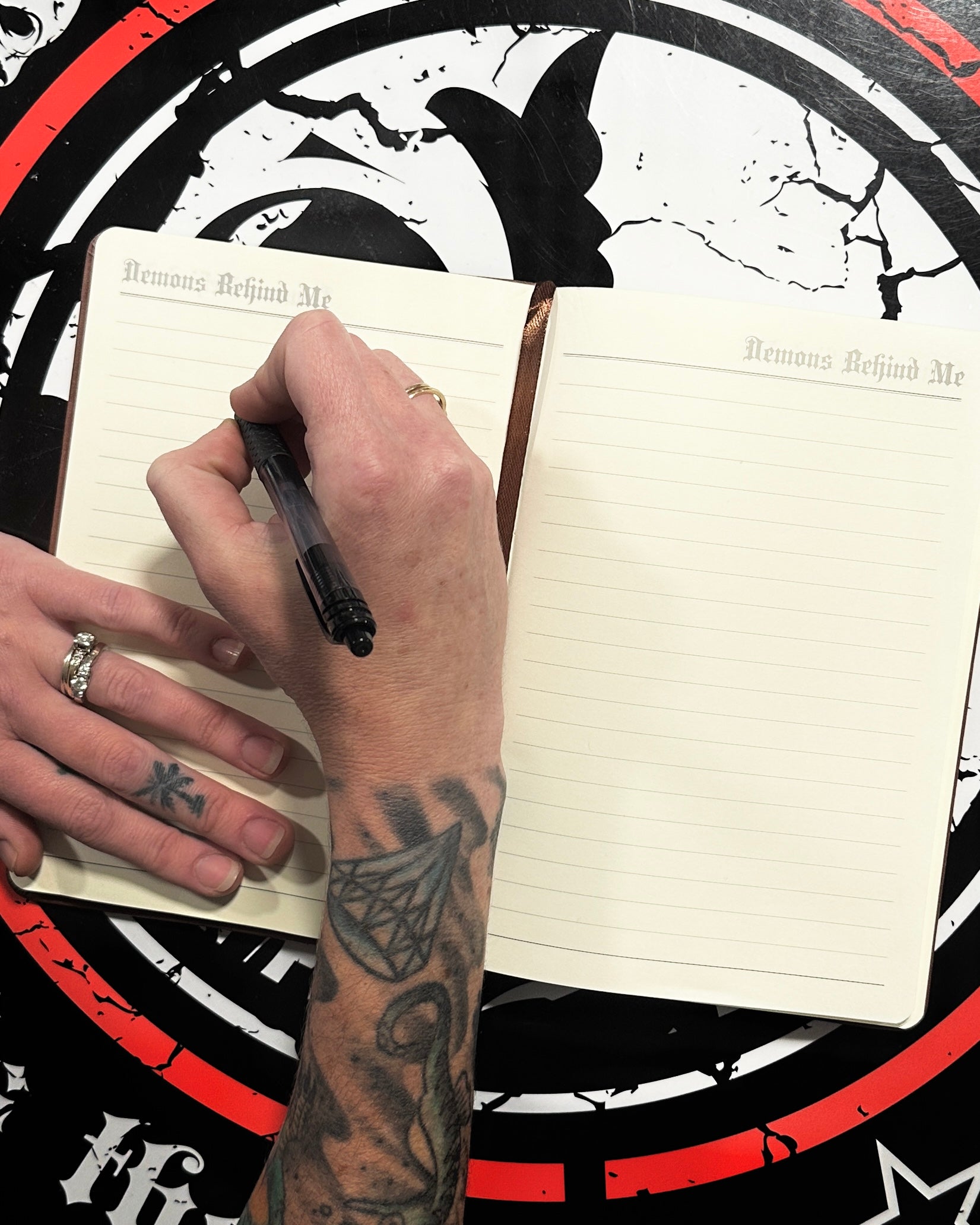 Demons Behind Me Journal