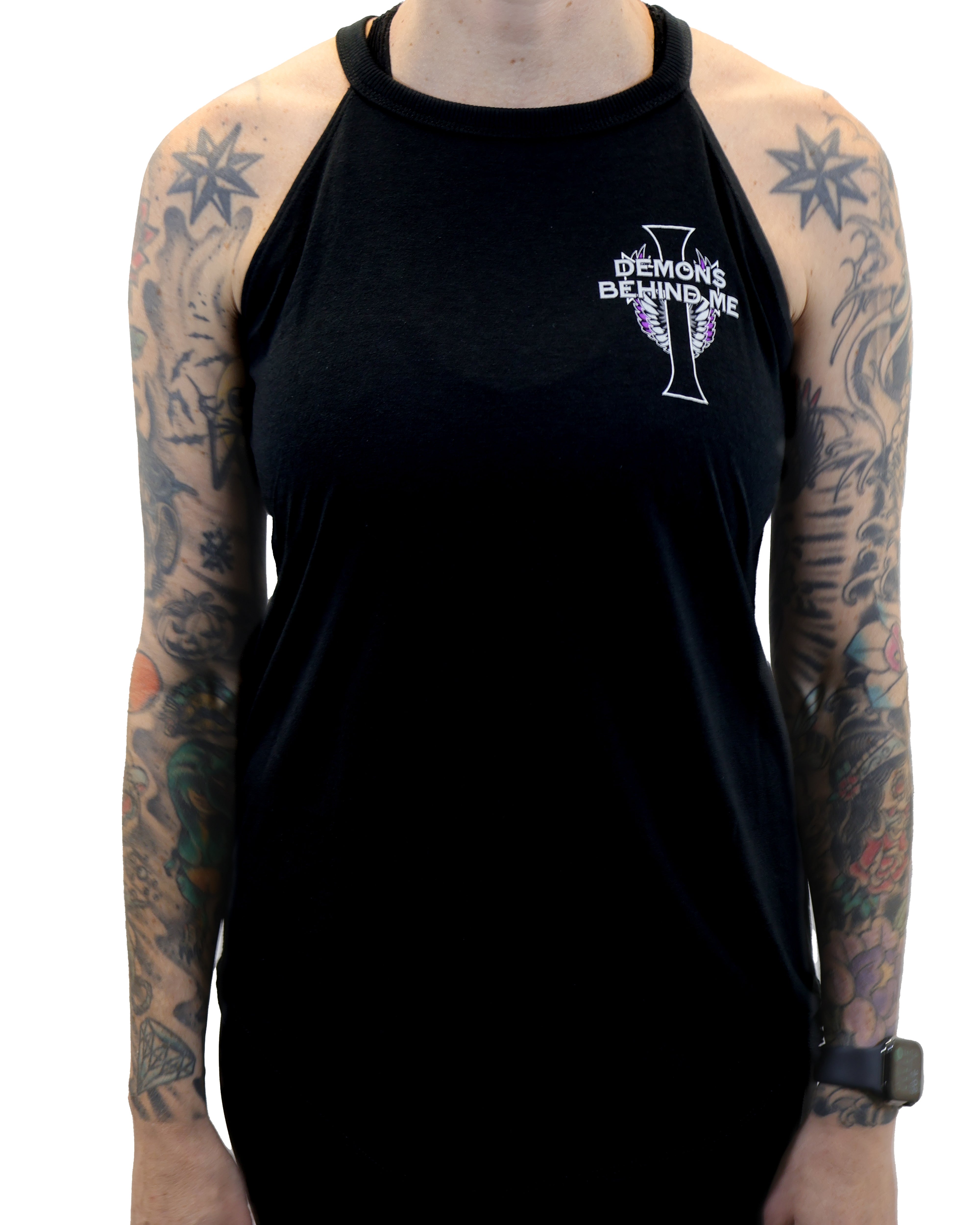 Women's OLD ME IS DEAD Rocker Tank Top