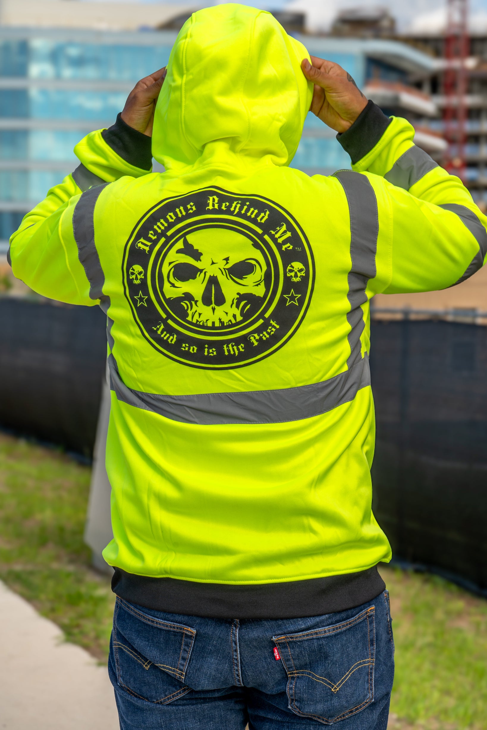 Premium, Class 3 Hi-Vis Branded Hoodie