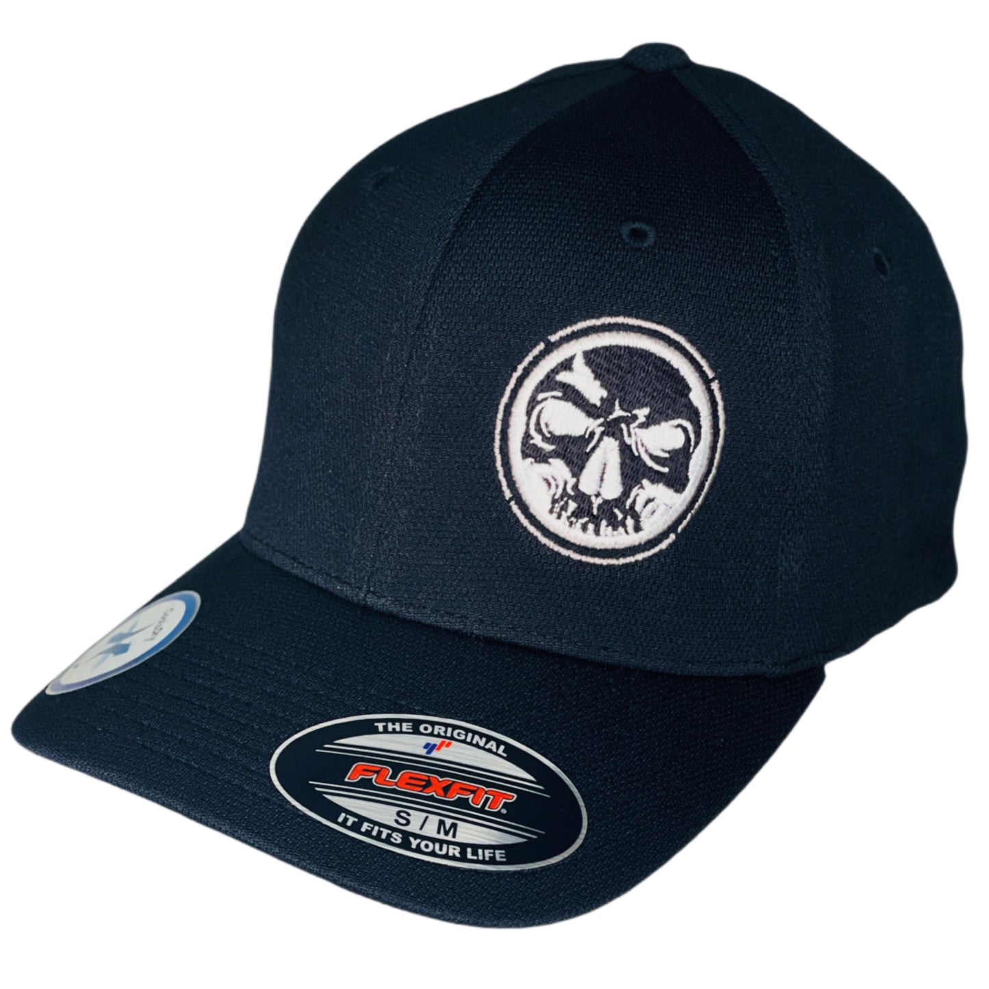 LIMITED EDITION! Flexfit "Never Fade" Black Hat - Inverted Phantom