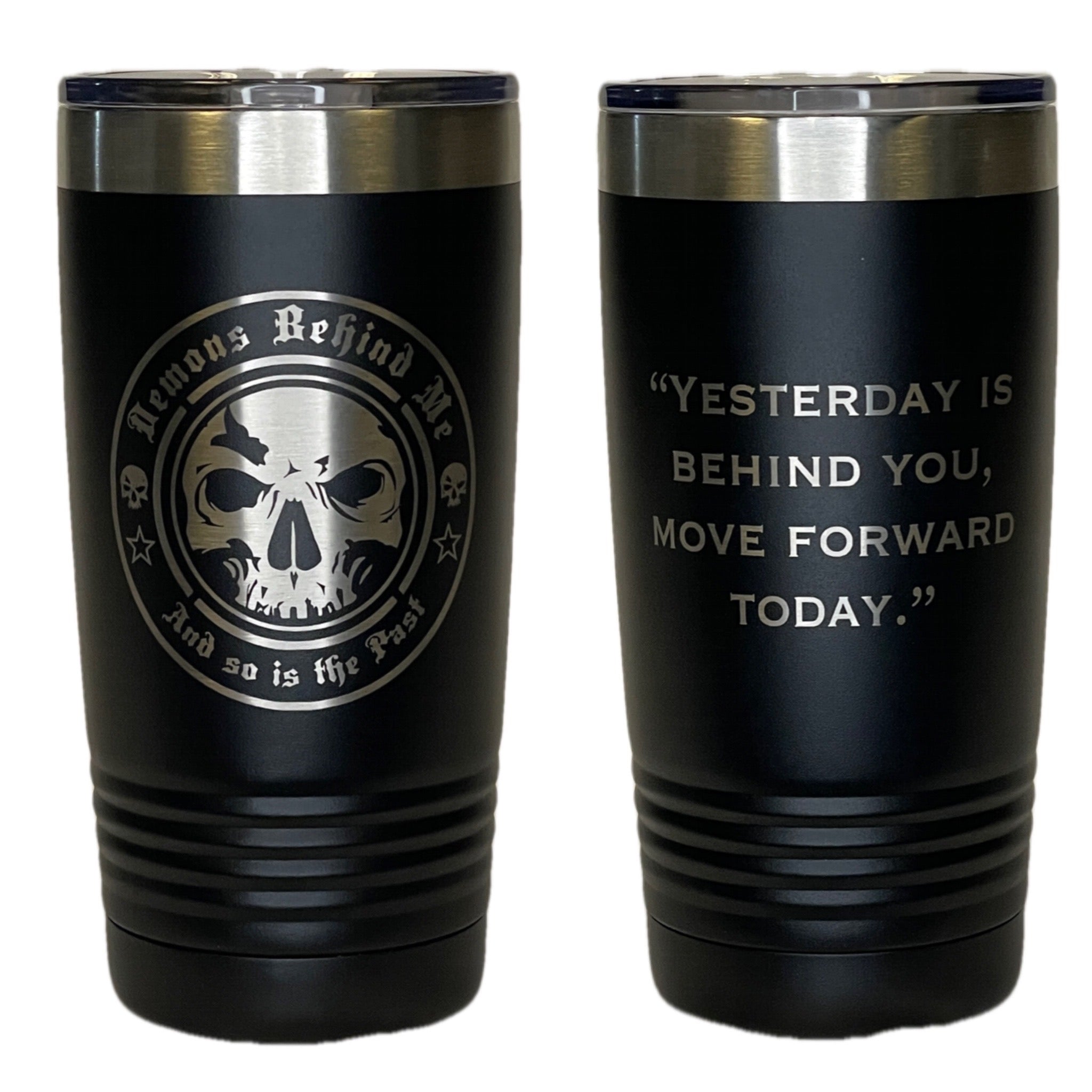 New Logo! 20 oz Stainless Steel Insulated Suregrip Logo Tumbler
