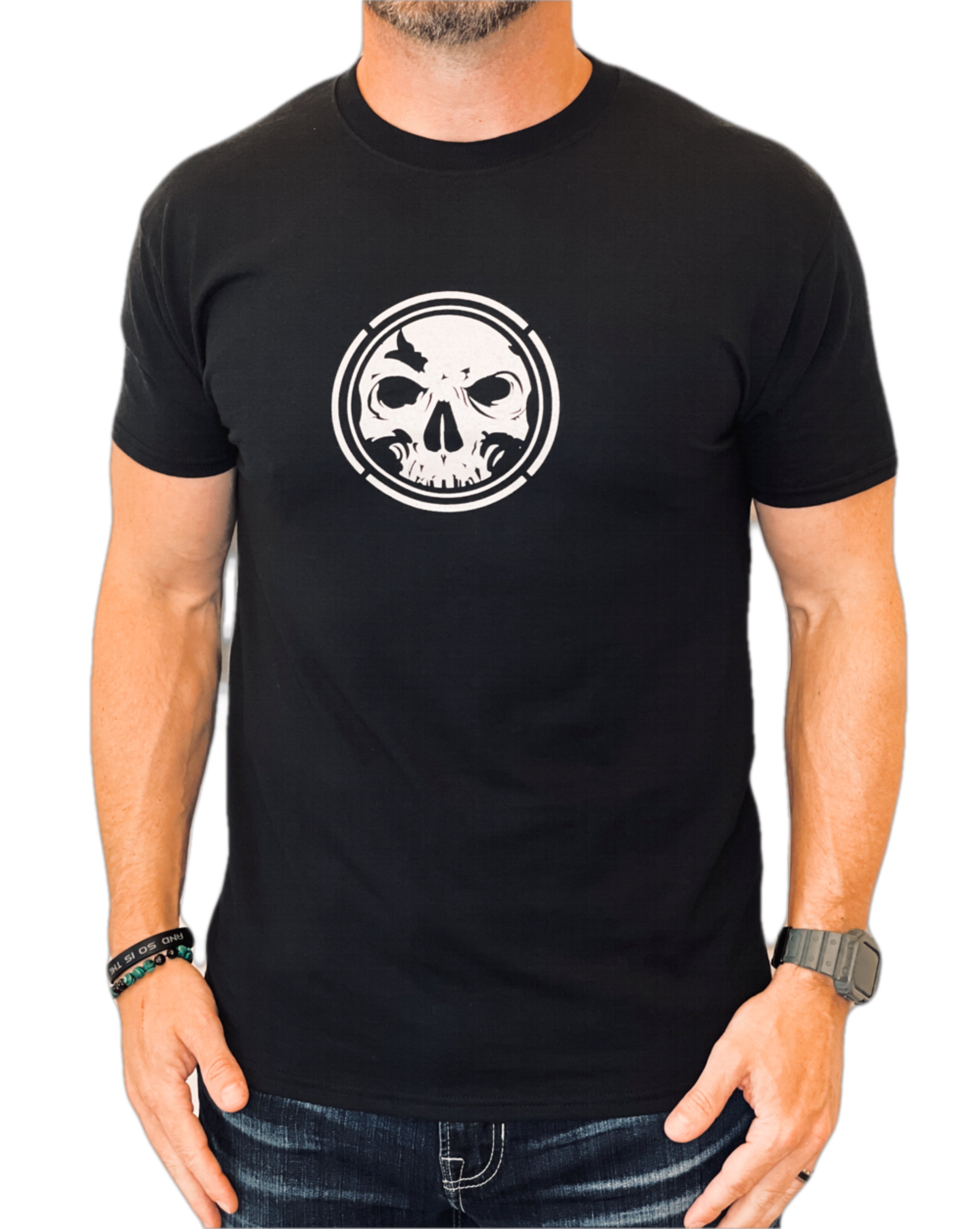 Closeout- Men's Black Moisture Management T-Shirt 2.0