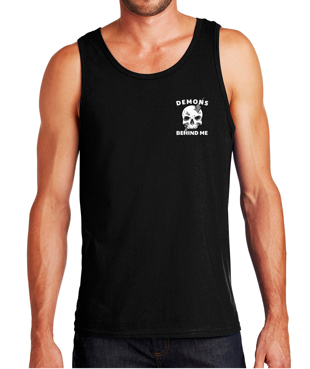 Men's "Unbreakable" Light-Weight Black Tank Top