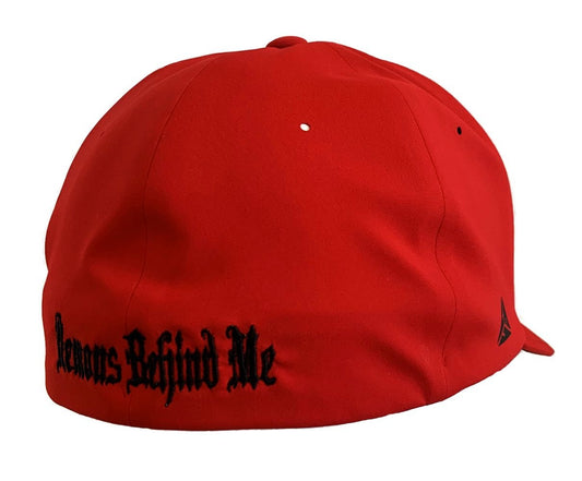 CLOSEOUT Flexfit Delta Maltese Cross Red Hat