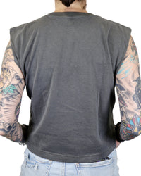 NEW! "Raven" Garment Dyed Muscle Tank