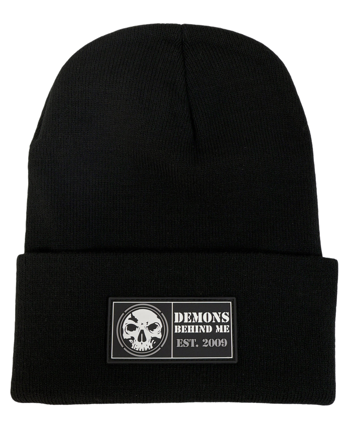 Premium Sewn PVC Patch Beanie (2 Colors)