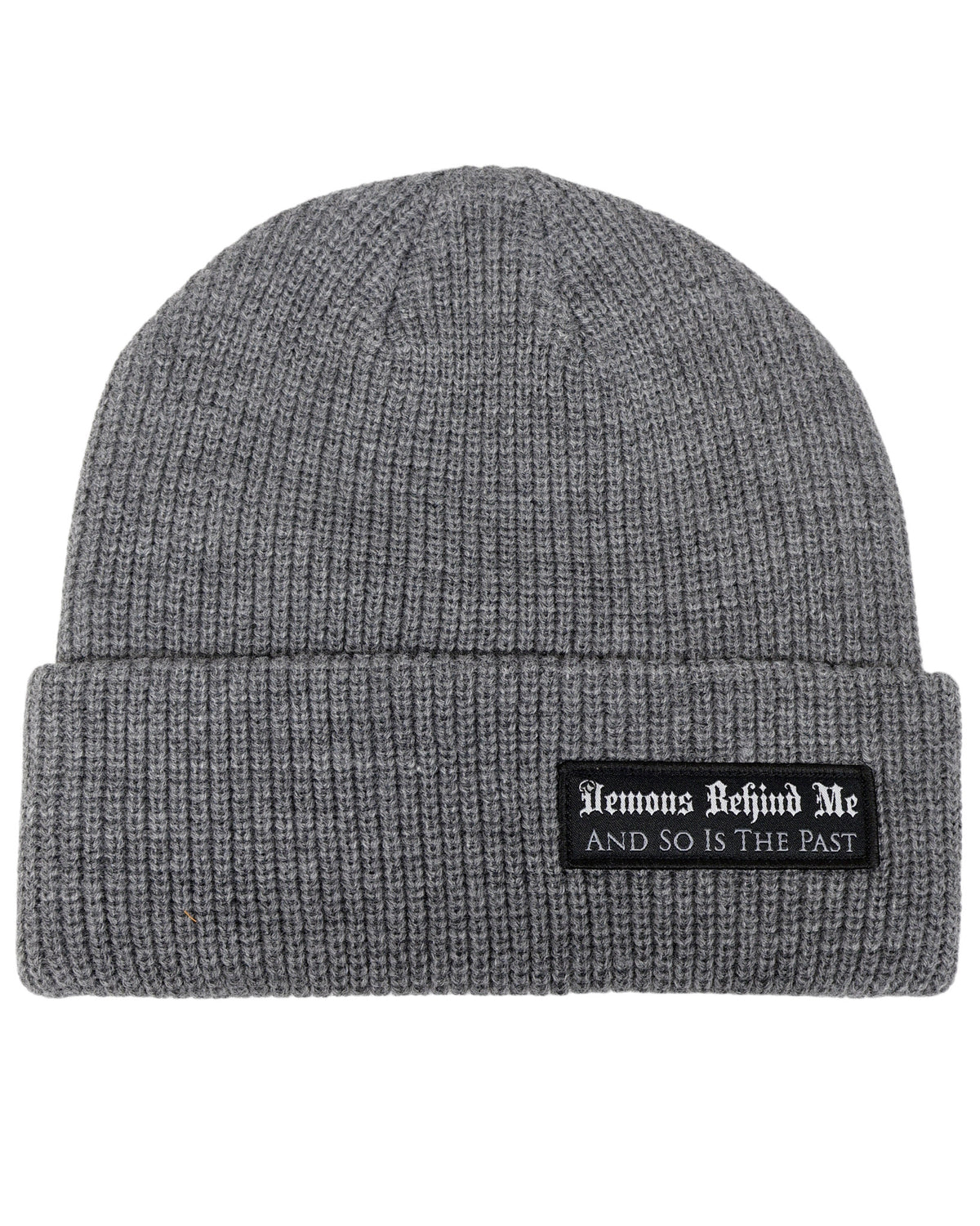 Large Woven Patch Premium Beanie (2 Colors)