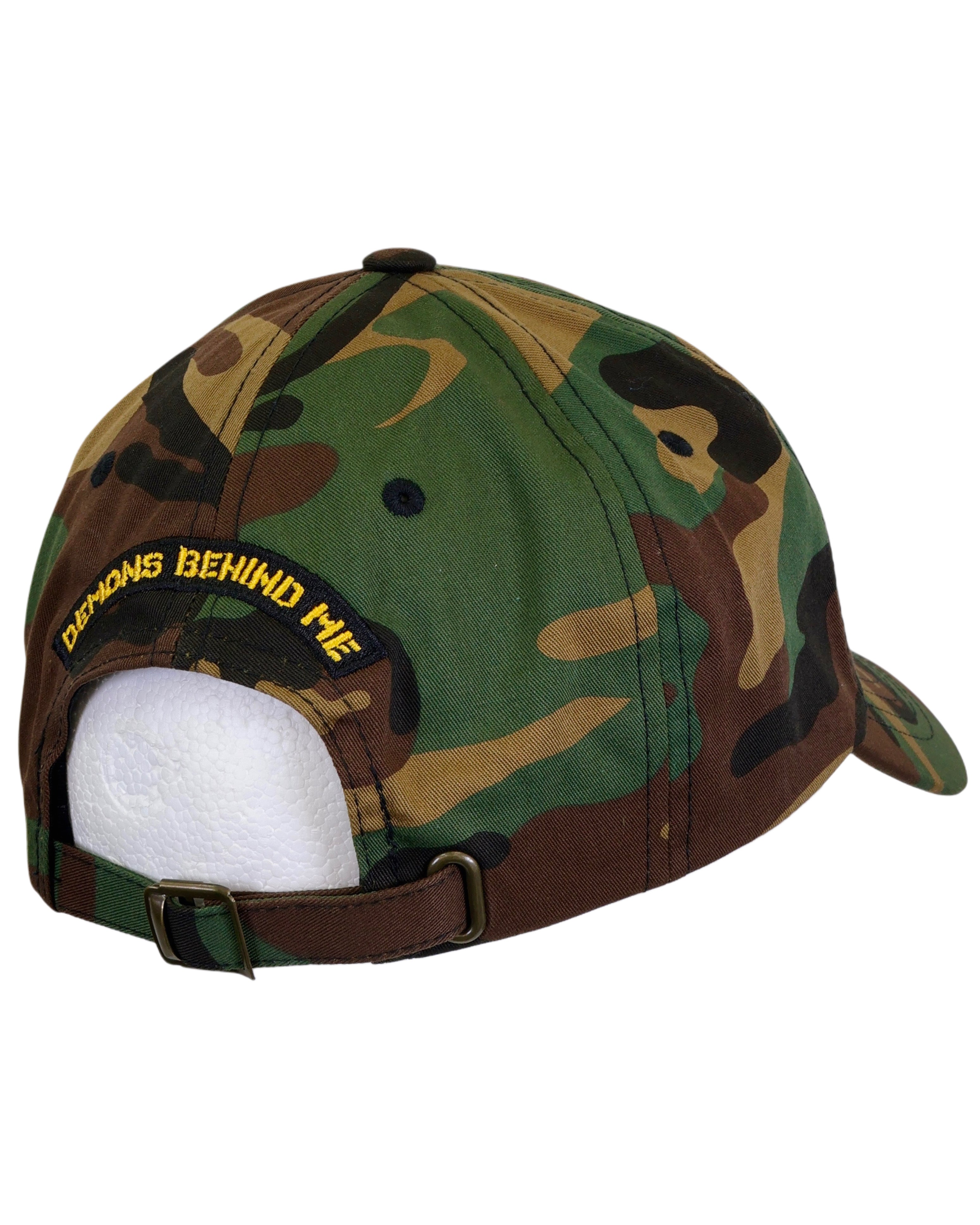 LIMITED EDITION Small Two-Tone Skull Embroidered Adjustable Cap