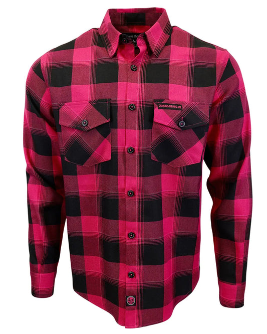 LIMITED EDITION The "Warrior" 2.0 Premium Flannel (Button Down Collars)