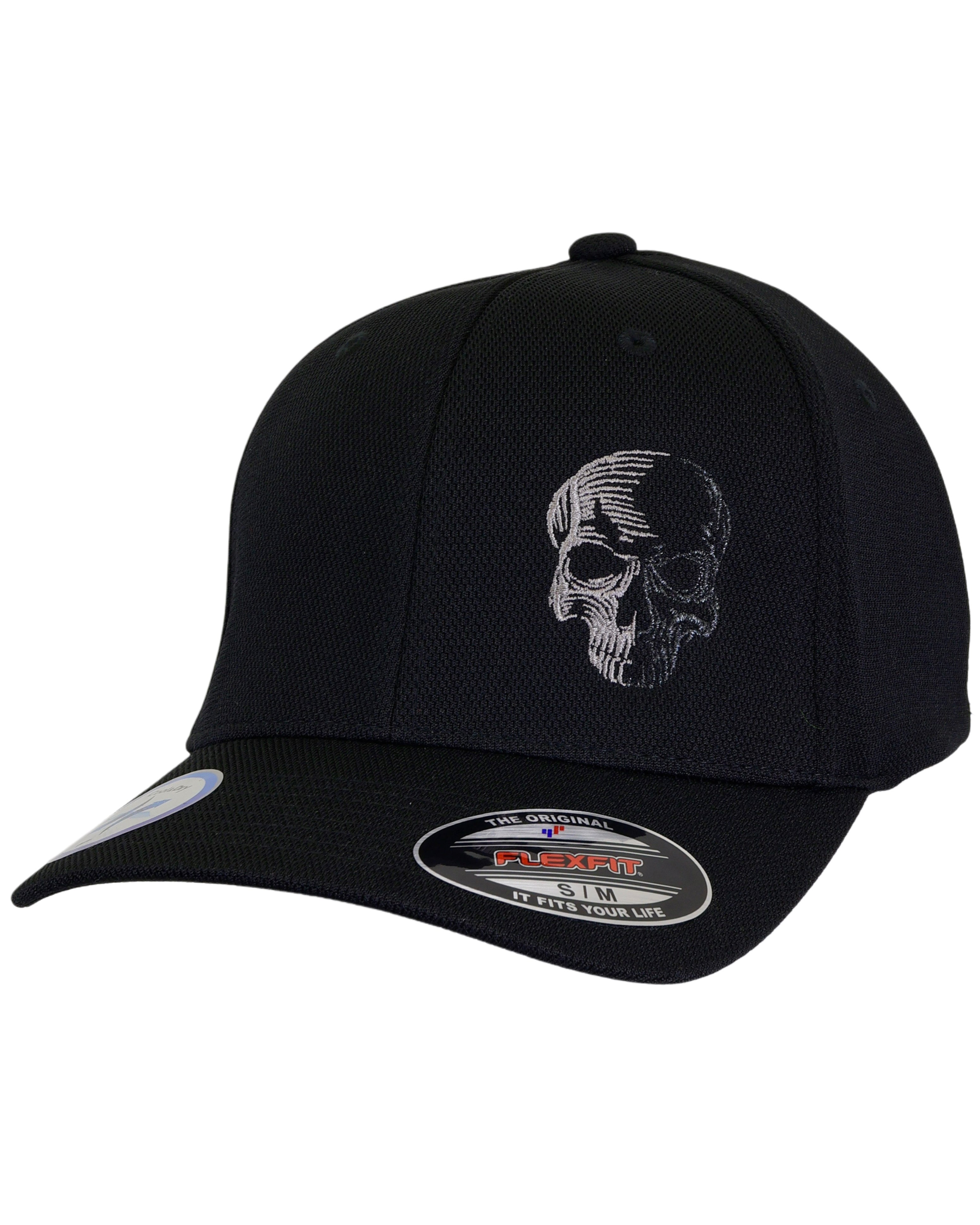 LIMITED EDITION! Medium Two-Tone Skull - Black 