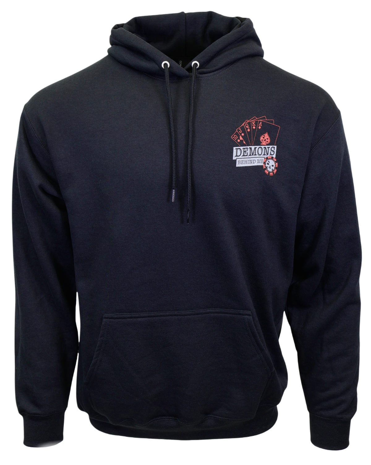 The "Gambler" Black Premium Hoodie w/3D Puff Printing