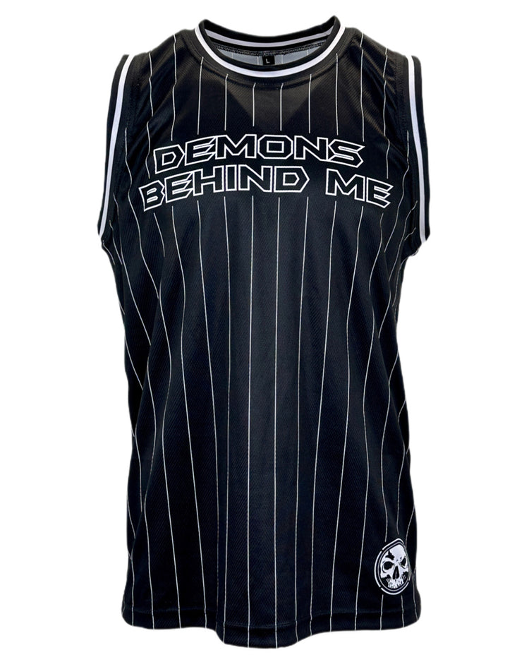 NOW AVAILABLE! Men's Black "09" Jersey White Pinstripes