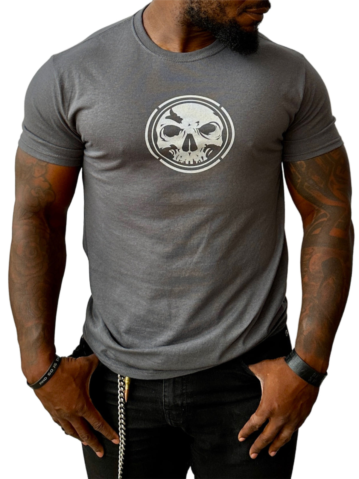Men's Gray Moisture Management T-Shirt 2.0