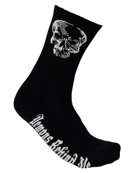 "Two-Tone Skull" Performance Athletic Socks (Pair)