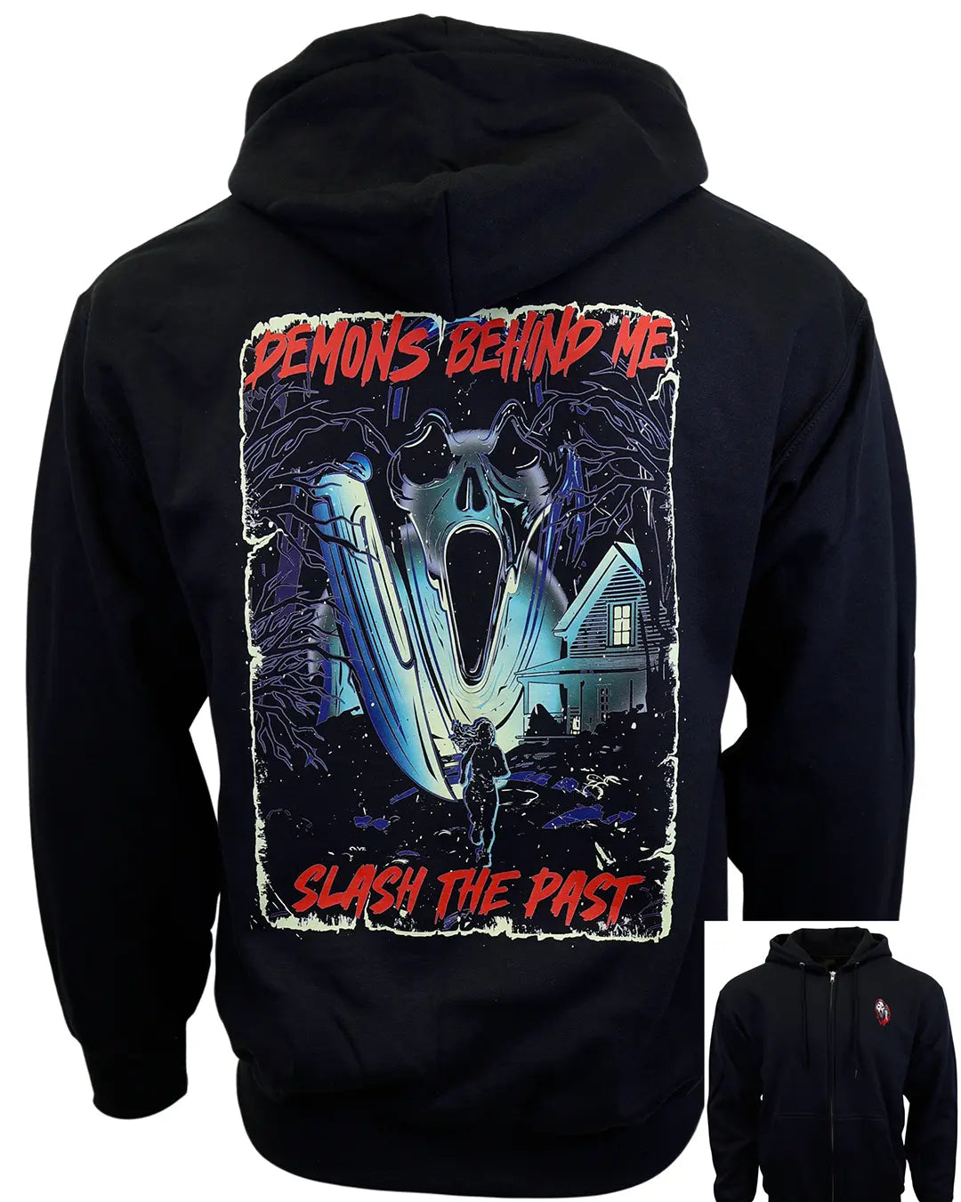 LIMITED EDITION! "Horror Collection" Unisex Zip-Up Hoodie
