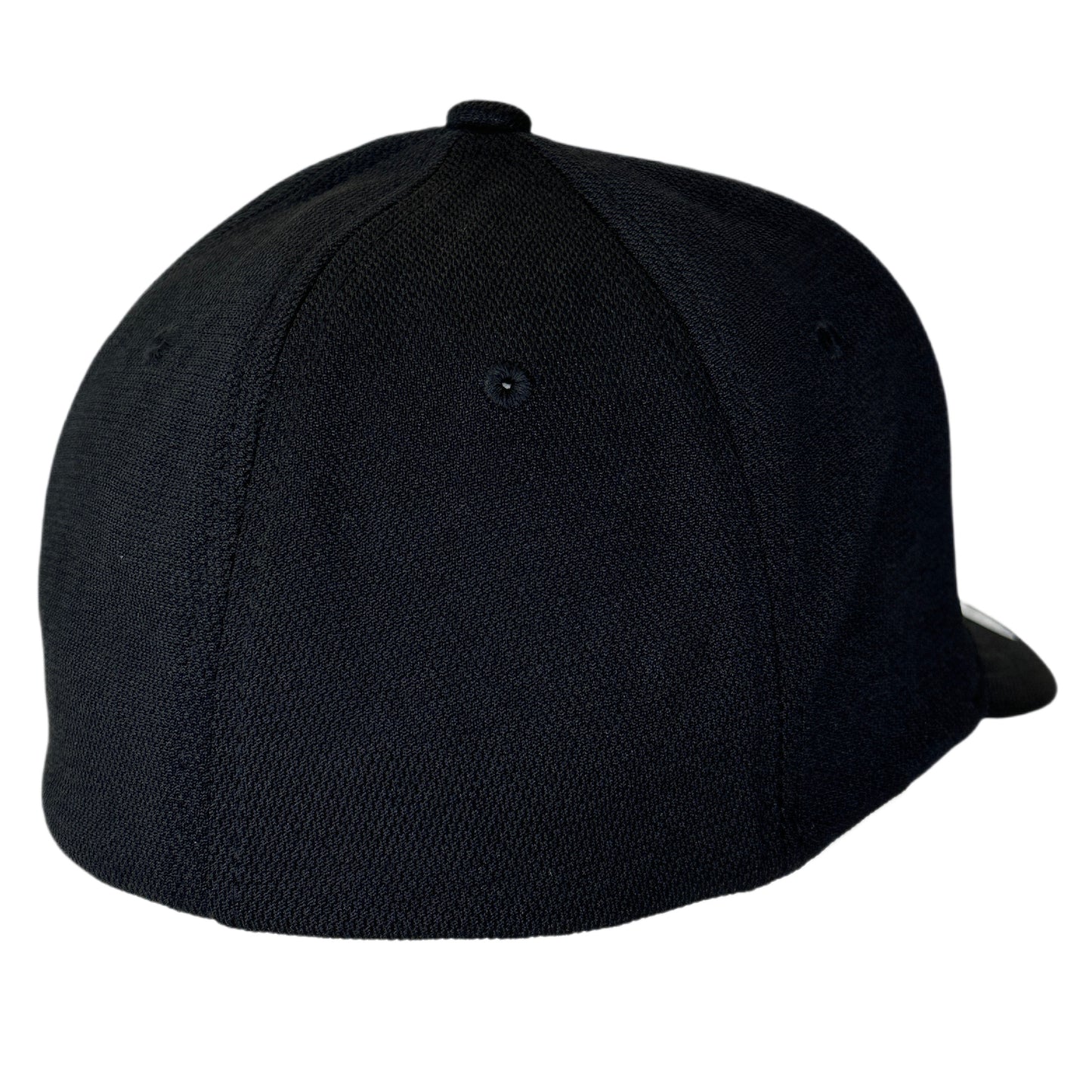NEW! Flexfit "Never Fade" Black Hat - Sharp Edge Logo