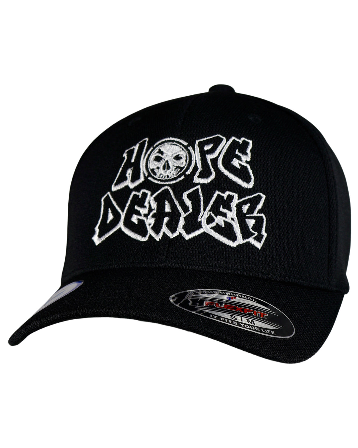 LIMITED EDITION! "Hope Dealer" Flexfit Black "Never Fade" Cap