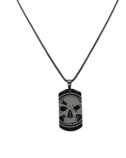 NEW! Stainless Steel Double-sided Dog Tag Necklace (2 Color Options)