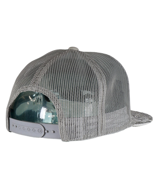 LIMITED EDITION! Gray Bandana Bill Snapback