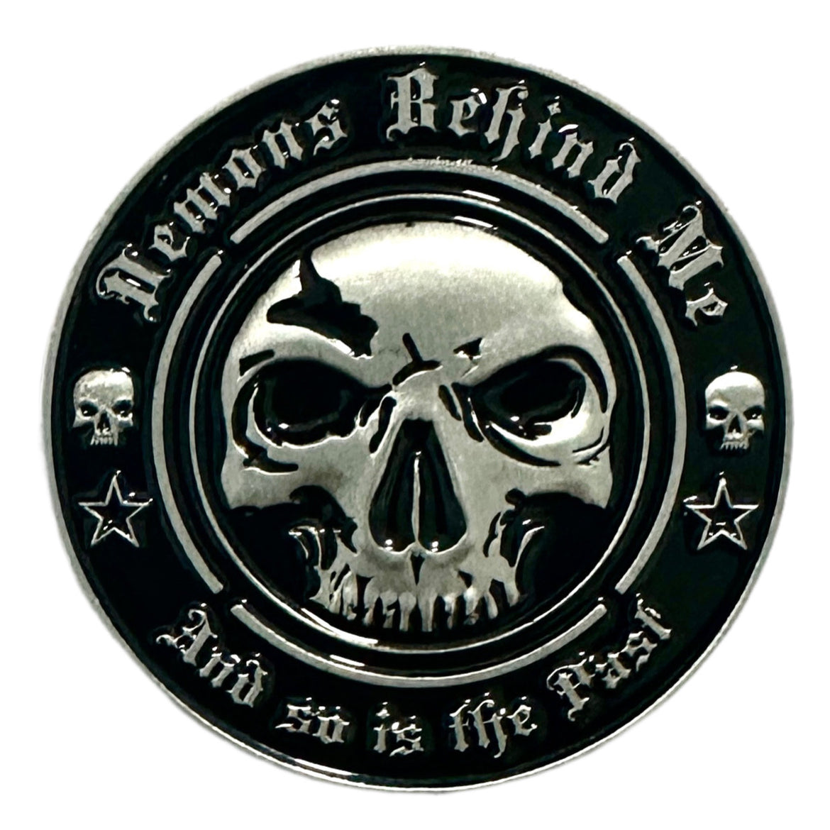 Coins – Demons Behind Me | Inspirational Clothing & Apparel