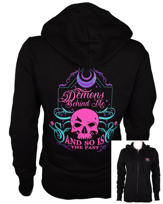 NEW! Ladies Gypsy Black Zip-Up Hoodie