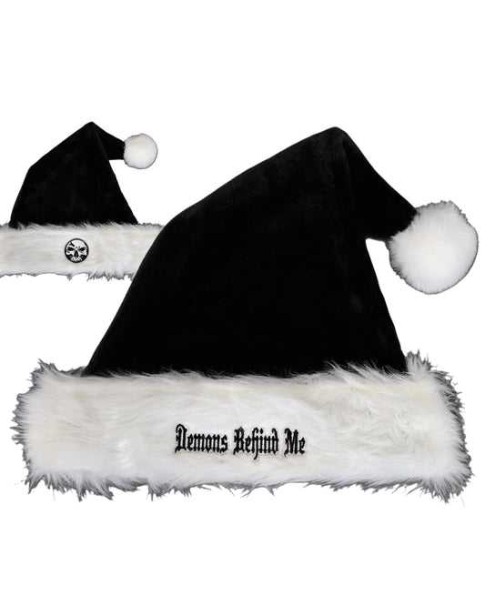 Plush Santa Hat - Circle Skull Logo - LIMITED EDITION!