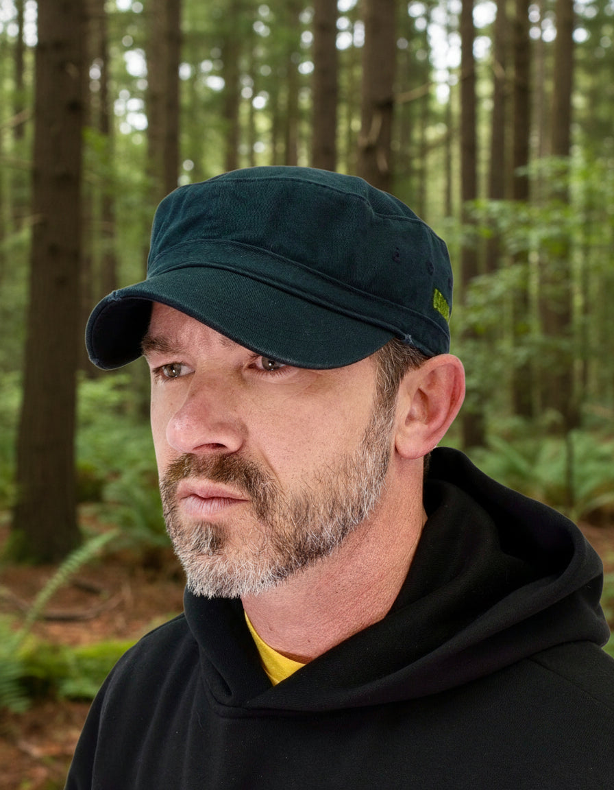 Cadet Style - Black Adjustable Cap