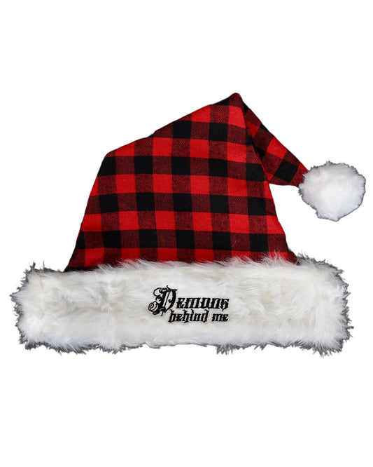 LIMITED EDITION! Buffalo Plaid Santa Hat