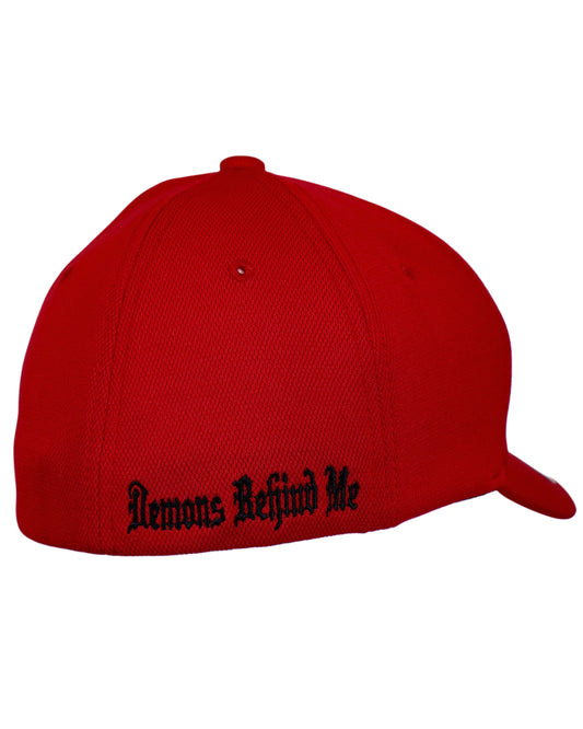LIMITED EDITION JANUARY! Classic Circle Skull "Never Fade" Fitted Cap (3 Colors)